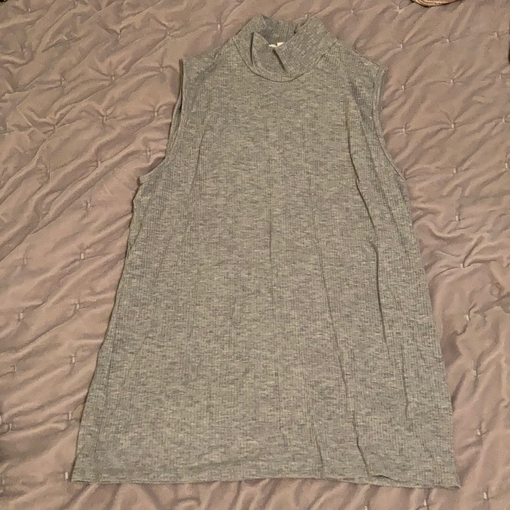 Athleta ribbed sleeveless turtleneck